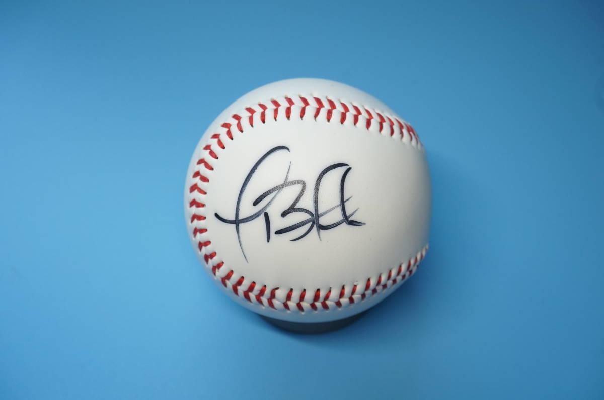 楽天イーグルスOB ブラッシュ選手直筆サインボール拍卖