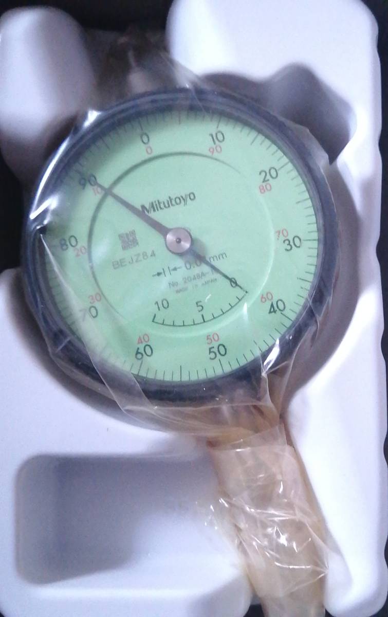 ミツトヨ Mitutoyo 標準ダイヤルゲージ 指針調整式 2048A-10拍卖