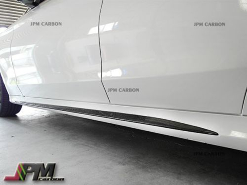 ベンツ 2015+ W205 C250 C300 C400 C43 AMG カーボン サイド ステップ スポイラー スカート拍卖