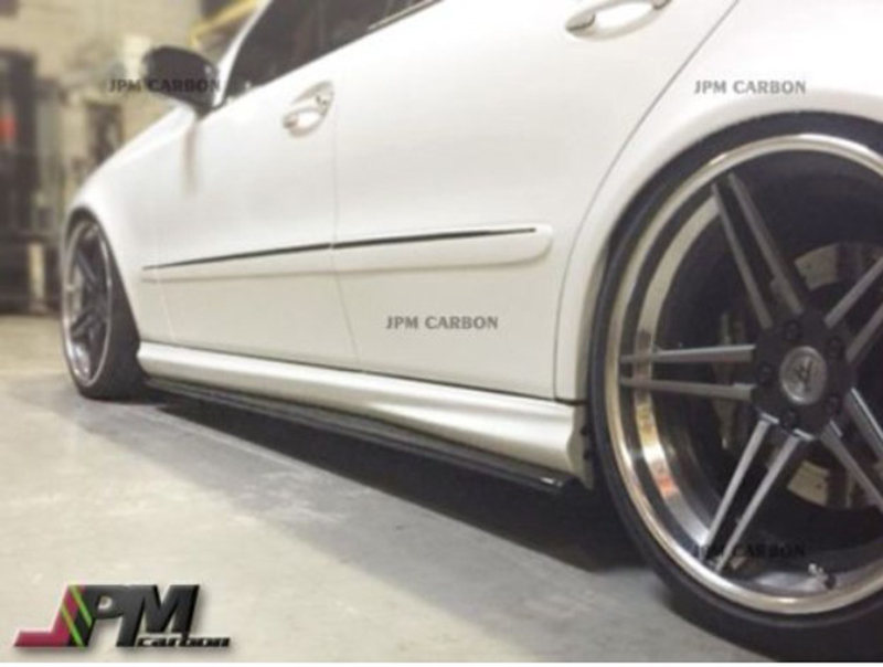 サイドステップスポイラースカート2006-2009 BENZ W211 E63AMG セダン JPM カーボン拍卖
