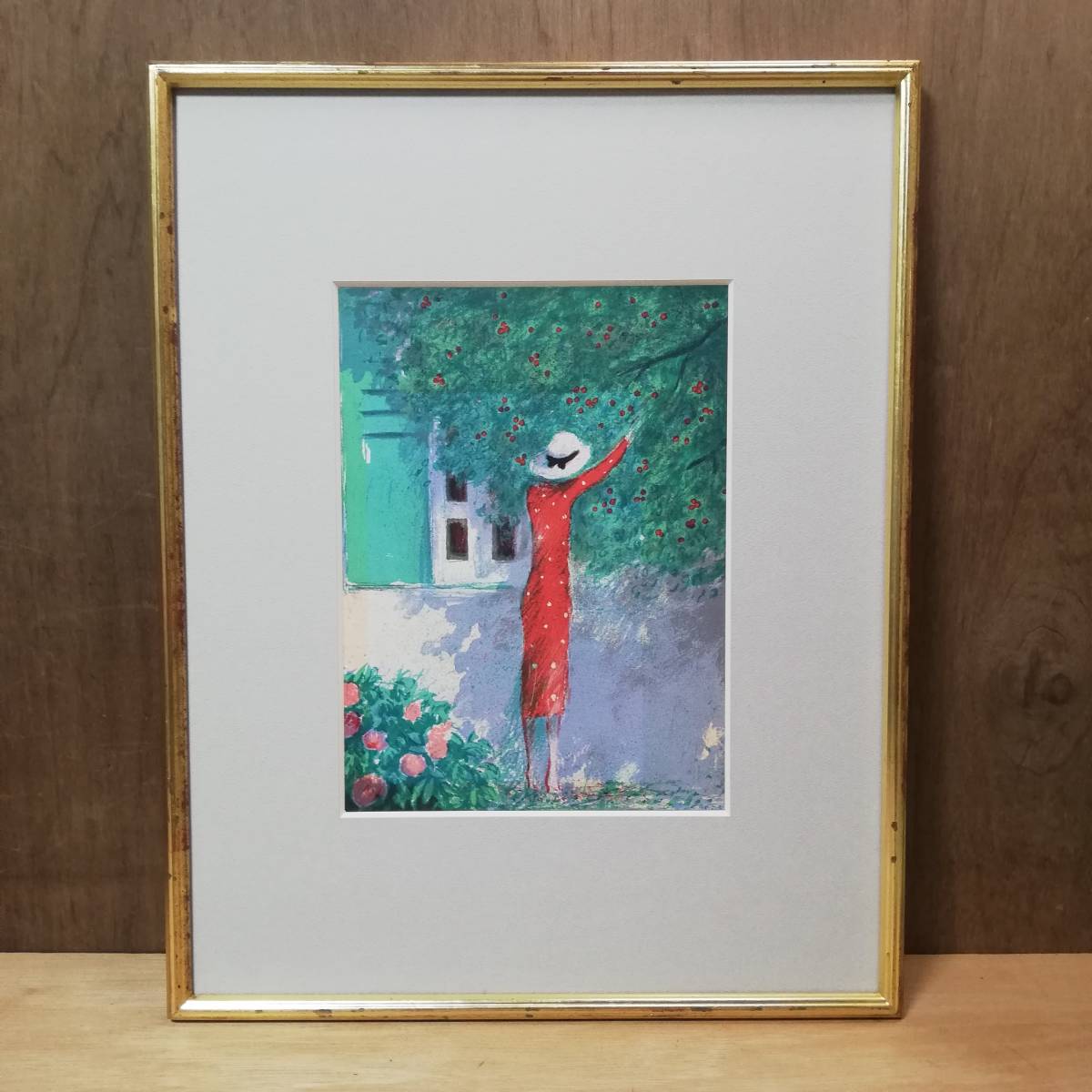 Jean-Pierre Cassigneul / ジャン・ピエール・カシニョール サクランボの木 真作 リトグラフ拍卖