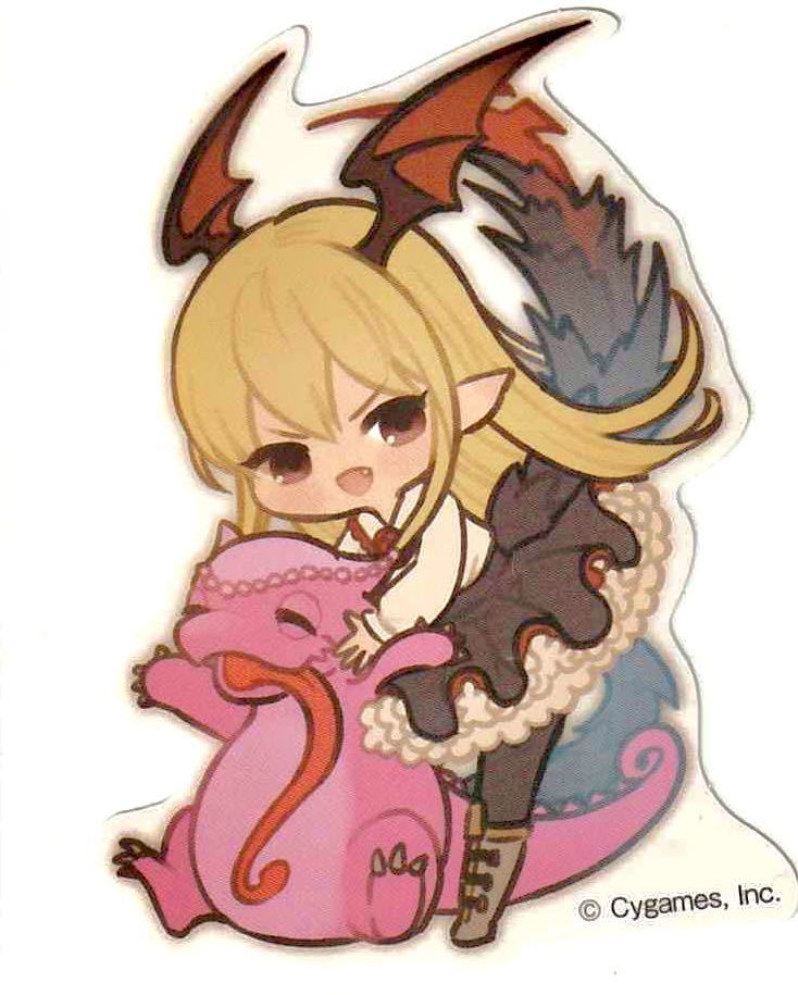 ★グランブルーファンタジー グラブル グラブルEXTRAフェス2022 【ヴァンピィ&ベス ステッカー】★非売品 エクストラ FES拍卖