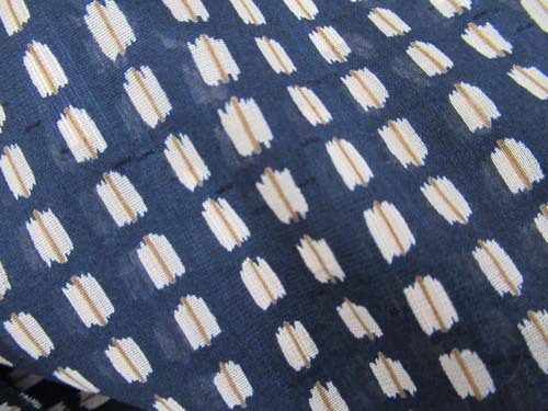 最高級コットンサッカ- 文様が楽しい90×170センチ拍卖