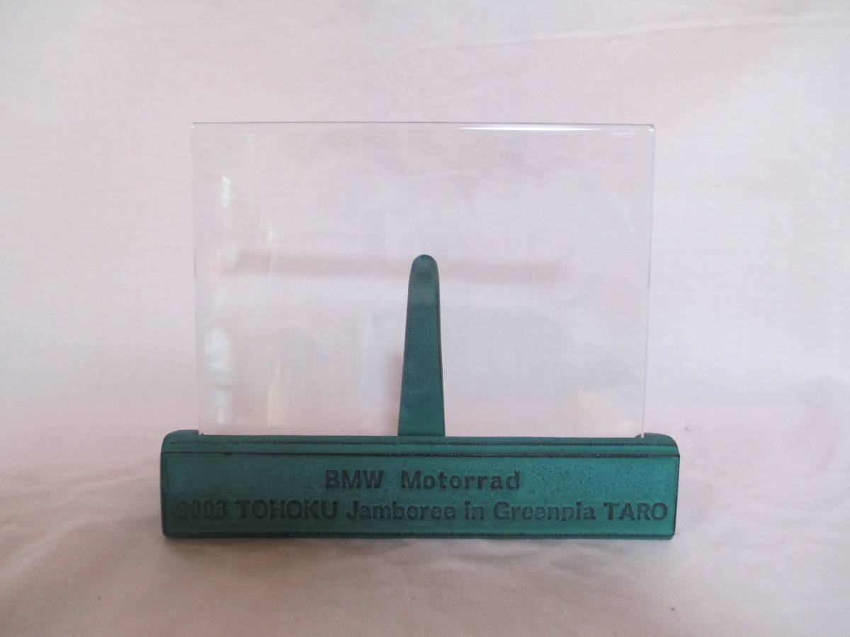 ★即決★BMW Motorrad 2003 TOHOKU Jamboree in Greenpia TARO 本場盛岡 くんざんの南部鉄器 フォトスタンド 未使用品 拍卖