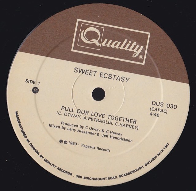 ダンクラ12inch★SWEET ECSTASY / Pull our love together / Jam party★Quality★拍卖
