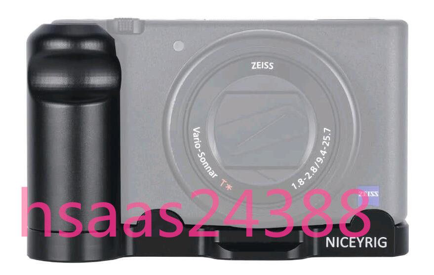 NICEYRIG L型プレート L型ハンドル Sony ZV1カメラ専用 ケージ ハンドグリップ 1/4インチネジ穴 コールドシューマウント-465 拍卖