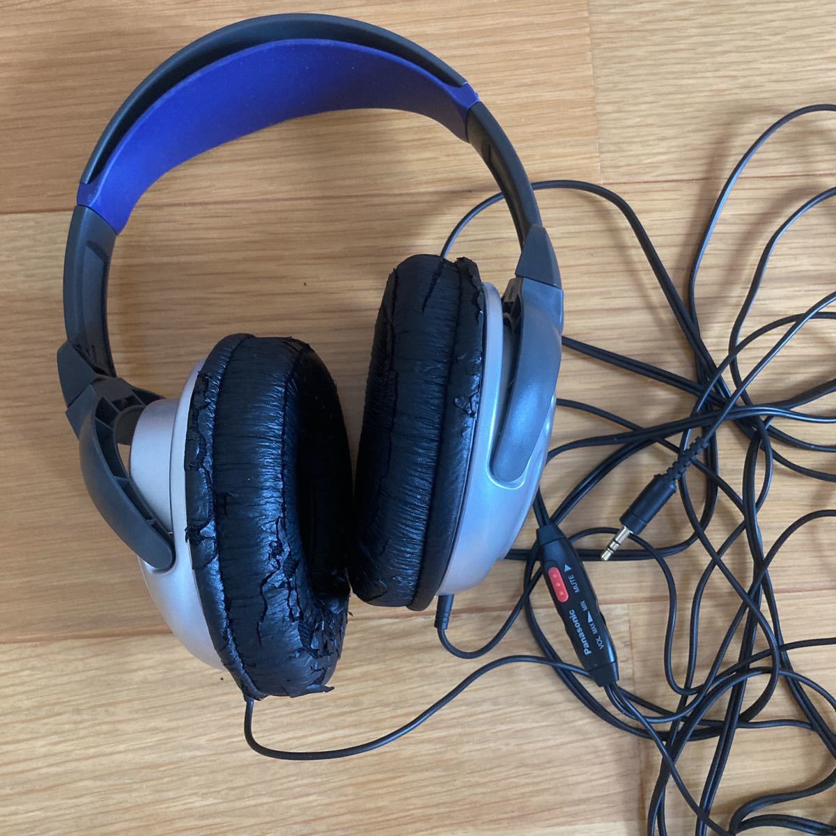 動作確認済 Panasonic ヘッドフォン RP-HT455 ステレオ パナソニック イヤフォン ヘッドホン拍卖