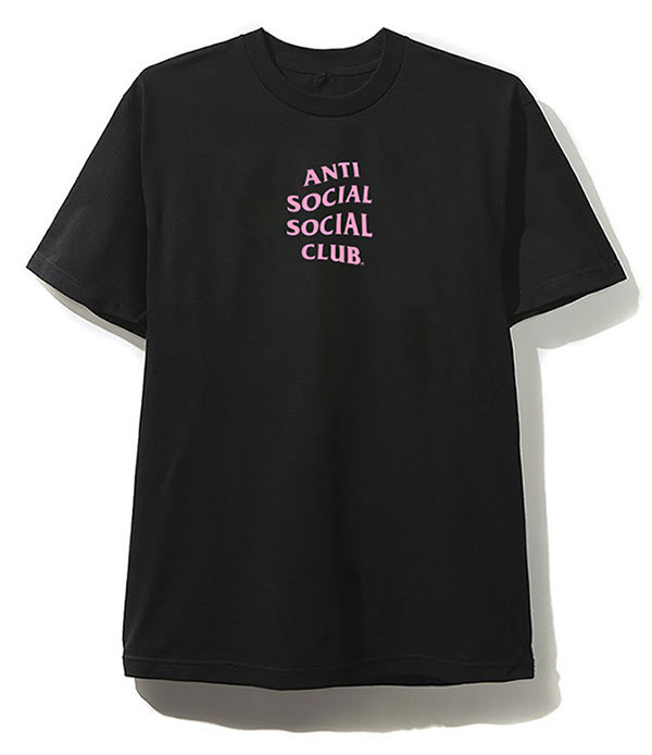 AntiSocialSocialClub (アンチソーシャルソーシャルクラブ) Tシャツ ASSC Never Again Never You Black Tee ブラック (L)拍卖
