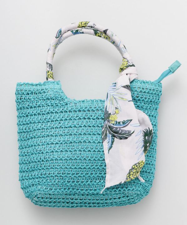 kahiko レイラミニトート BLUE拍卖