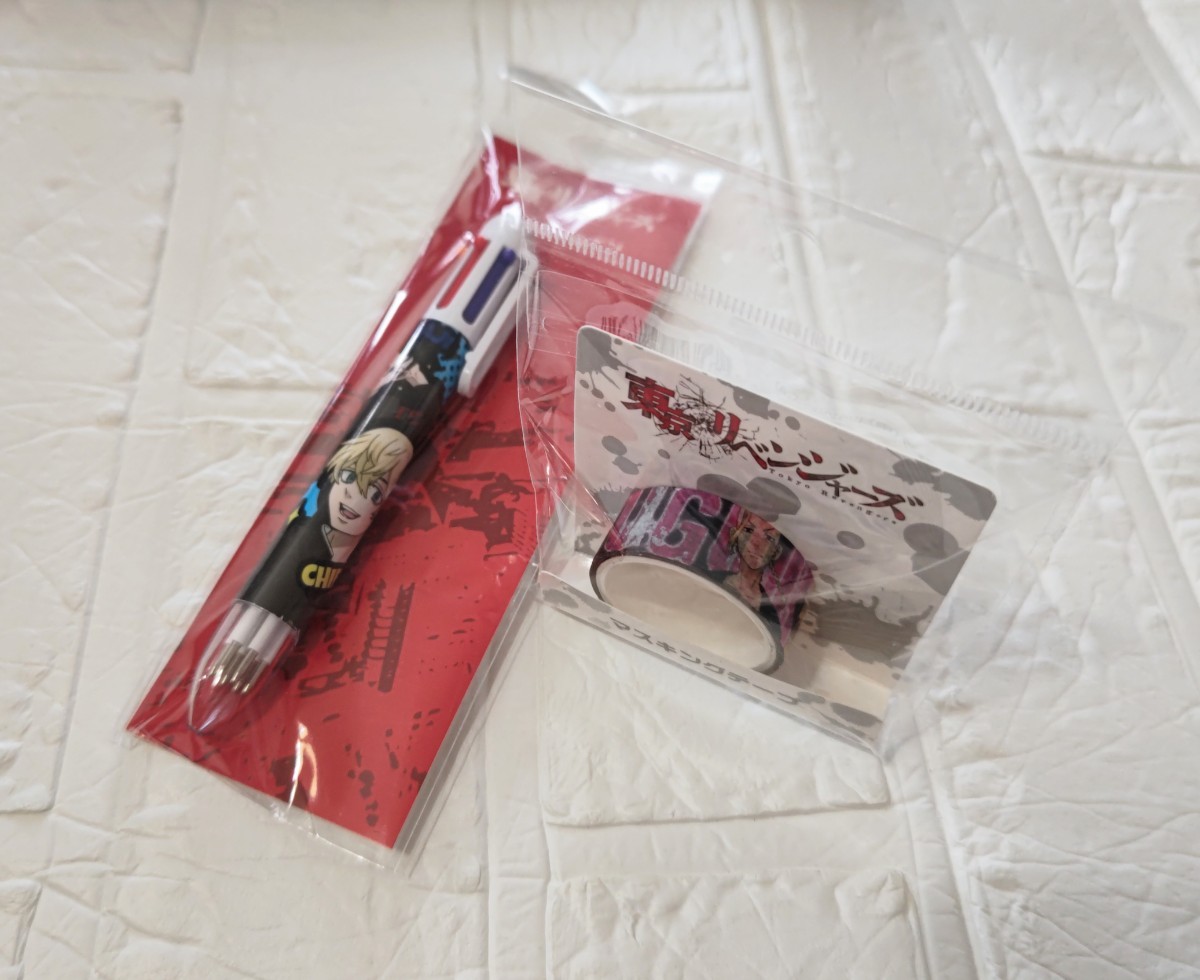 東京リベンジャーズ 6色ボールペン&マスキングテープ 未開封・新品 Ⅰ拍卖