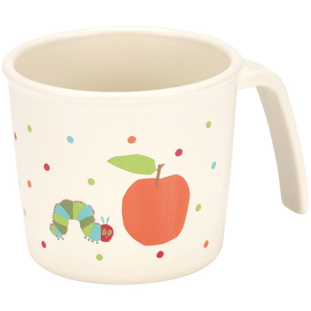 はらぺこあおむし ハンドル付コップ 抗菌 電子レンジ 食洗機対応 カップ 持ち手つき XP21AG 子ども キッズ スケーター拍卖
