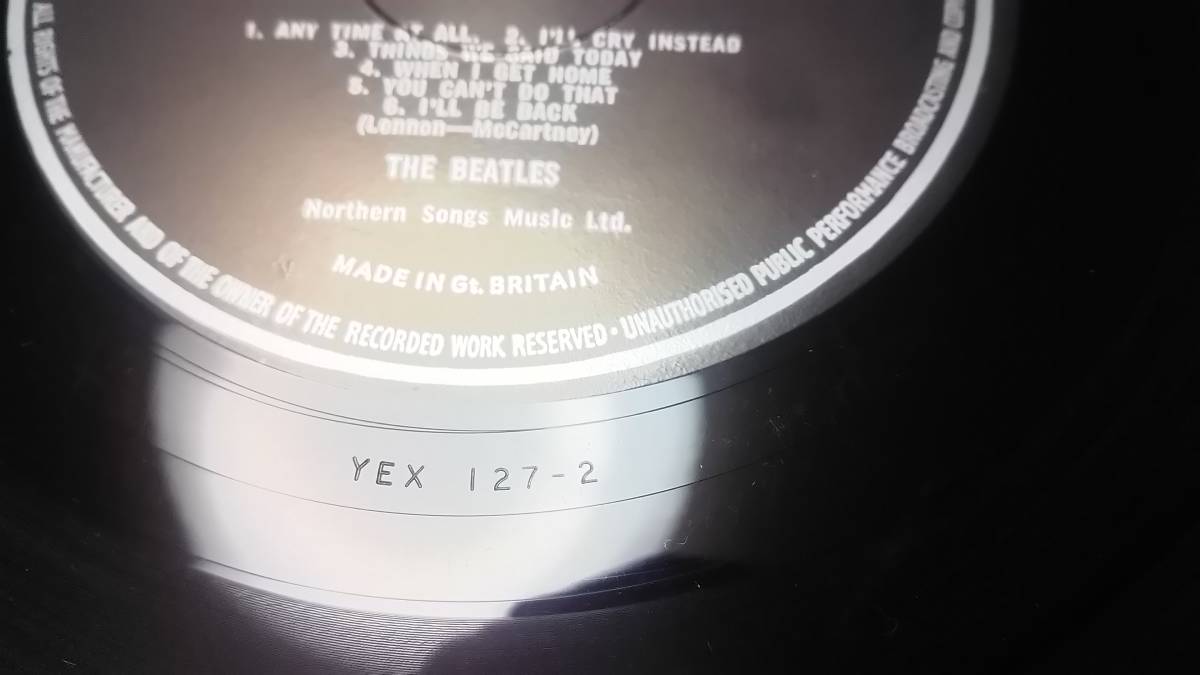 これこそ激レア!B面マト2!何で?!【A Hard Day´s Night】UKオリジナルStereo Beatles拍卖