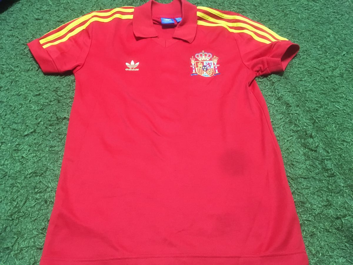 新品未使用 アディダスオリジナルス adidas サッカー スペイン代表 Sサイズ ユニホーム ゲームシャツ ペドリ ガビ ワールドカップ拍卖