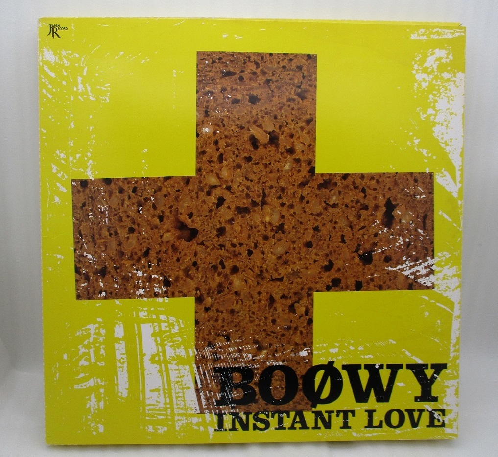BOWY CDアルバム「INSTANT LOVE」初回盤 缶バッジ ステッカー付 検索:BOOWY 暴威 ボウイ 氷室京介 布袋寅泰 インスタントラブ拍卖