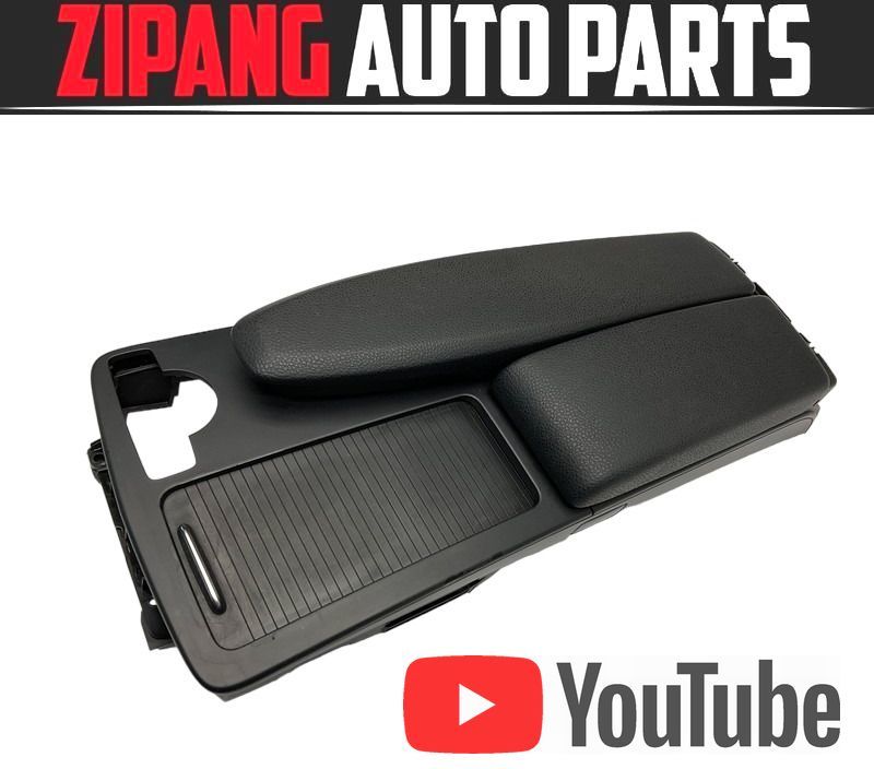MB081 W204 C200T AMG スポーツP 後期 センターコンソール アームレスト ◆合皮/ブラック系 ▲小キズ/剥がれ有り 【動画あり】○拍卖