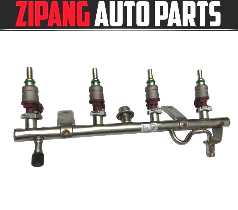 MB141 R171 SLK 200 コンプレッサー AMGスポーツP M271 インジェクター 4本セット/パイプ 付 ◆A2710780023 ★動作OK ◎拍卖