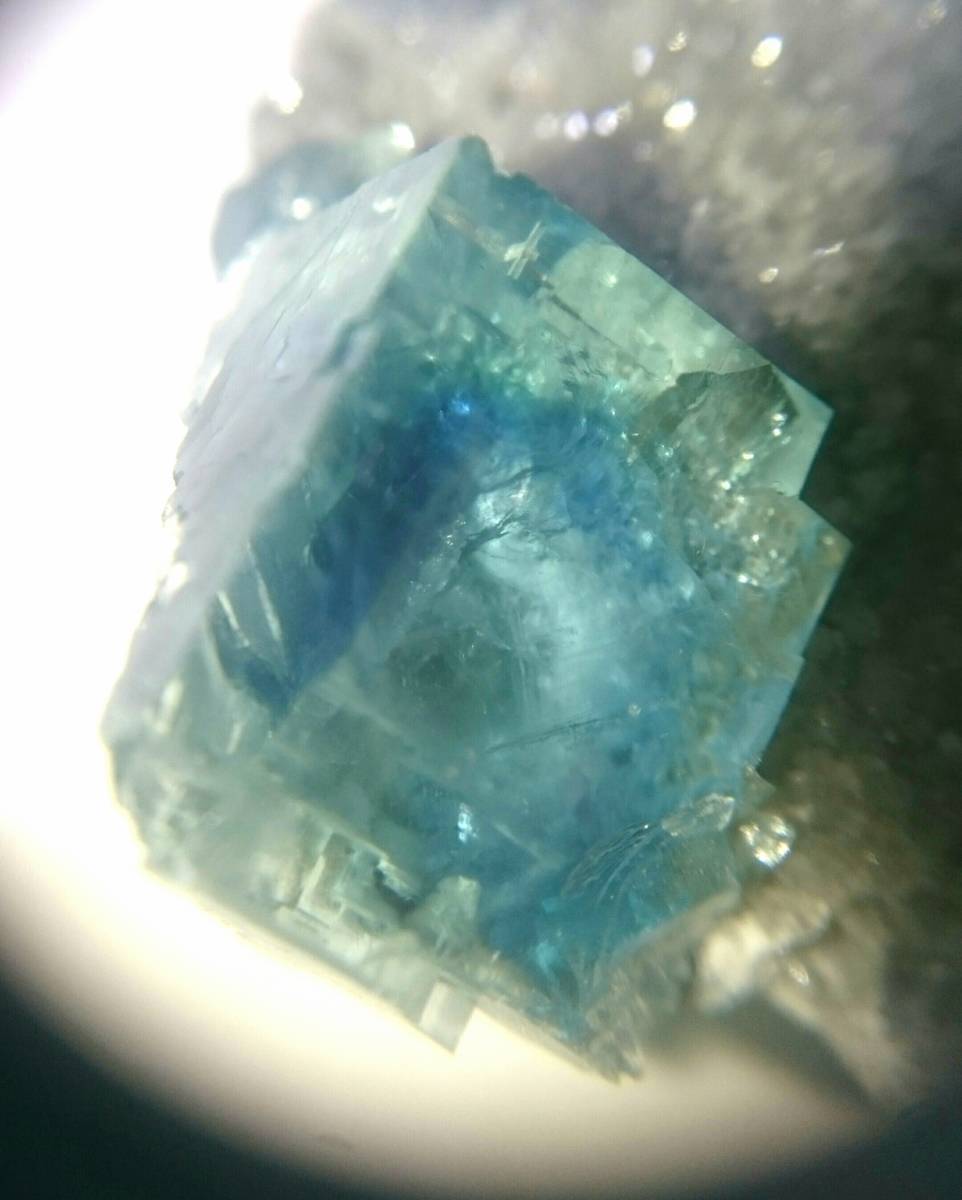 中国 湖南省 ブルーフローライト(蛍石) Fluorite/鉱物標本 原石拍卖