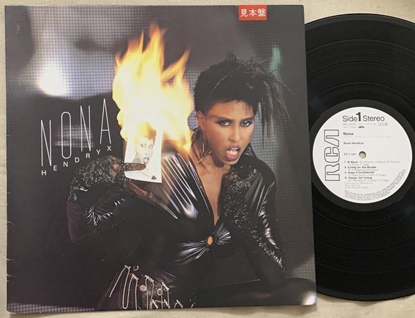 LP ノナ・ヘンドリックス 試聴 プロモ Promo ステディ・アクション Nona Hendryx Material Bill Laswell RPL-8191 白ラベル White Label拍卖