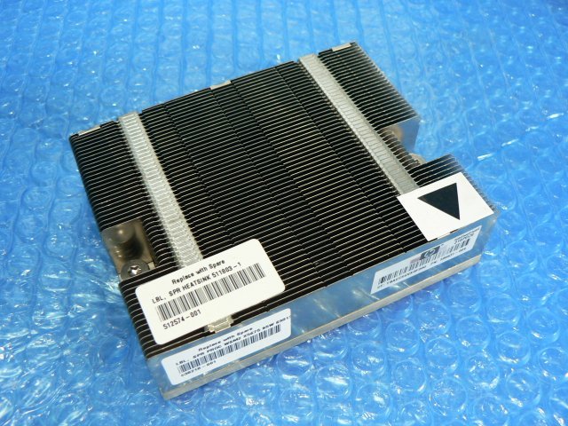 1DFJ // HP ProLiant DL160 G6 の CPU用 ヒートシンク / 511803-001 490425-001 // 在庫2拍卖