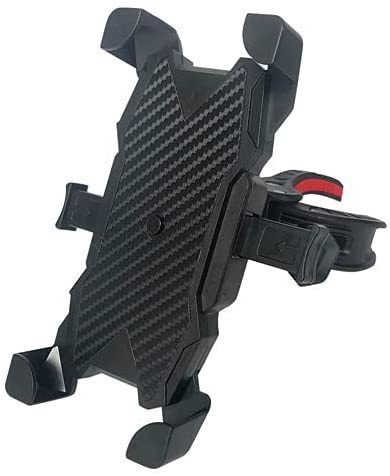 送料無料 クランプ式スマホホルダー マルチスマホスタンド ブラック Lazos L-MST/4888x1個拍卖