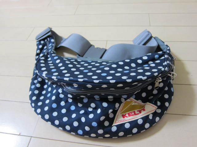 ★新品 2014 限定 ケルティ KELTY ウエストバッグ ボディバッグ BIG FANNY 水玉 ドット summer limited edition 拍卖