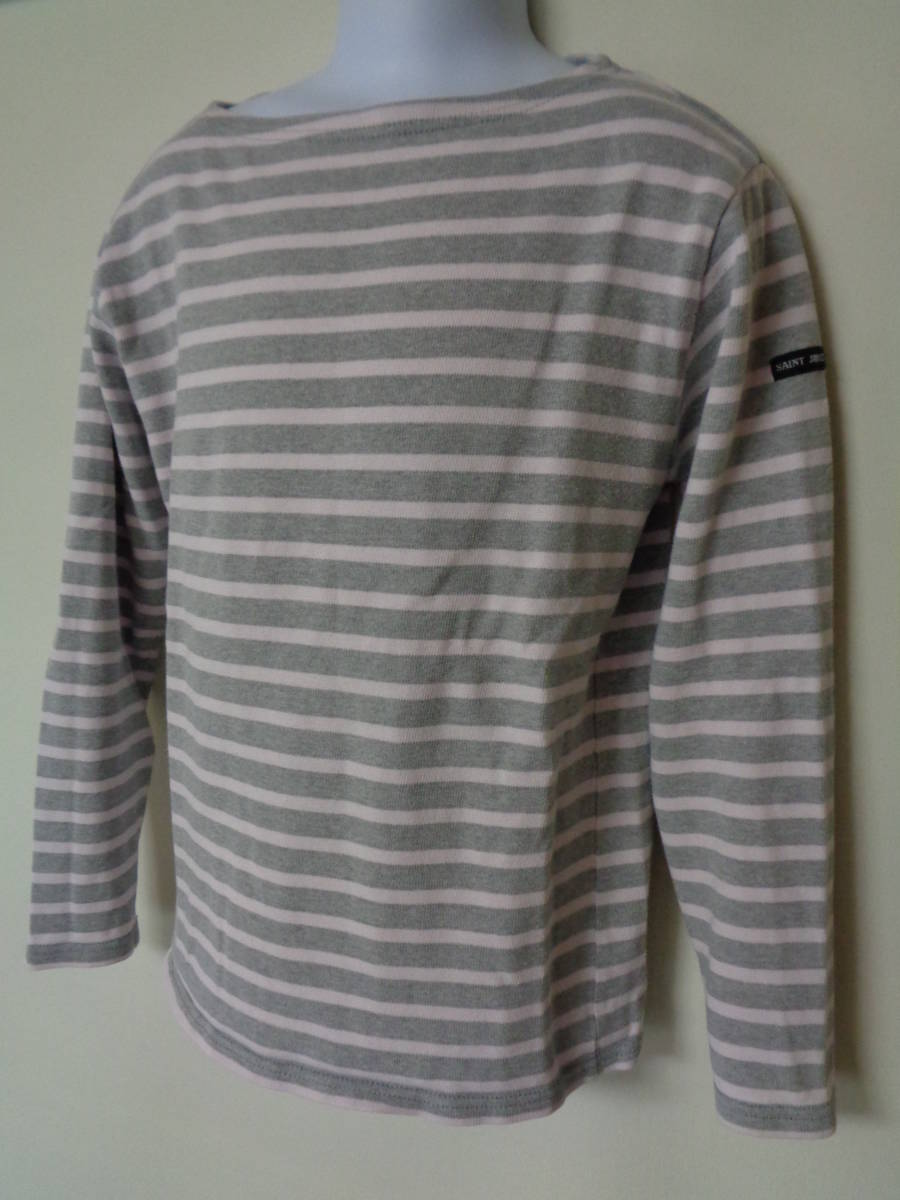 セントジェームス SAINT JAMES ウエッソン バスクシャツ ボーダー XXSサイズ拍卖