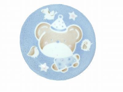 美濃焼 パジャマッコクマ ケーキ皿 中皿拍卖