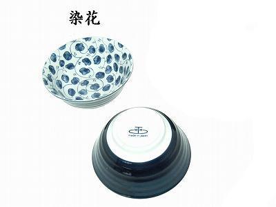 美濃焼 丼 どんぶり 小 染花 6個セット拍卖