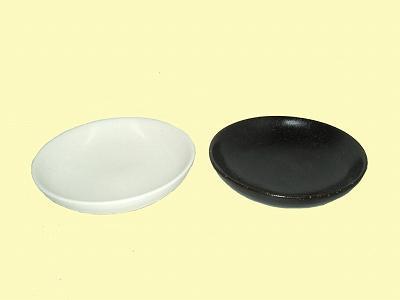 美濃焼 小皿 白黒 2枚セット WH-005 WH-006拍卖