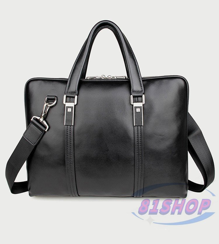 「81SHOP」新品 牛革 ハンドメイド メンズバッグ 本革 ビジネスバッグ ブリーフケース レザー 通勤鞄 トートバッグ 手提げバッグ A4対応拍卖