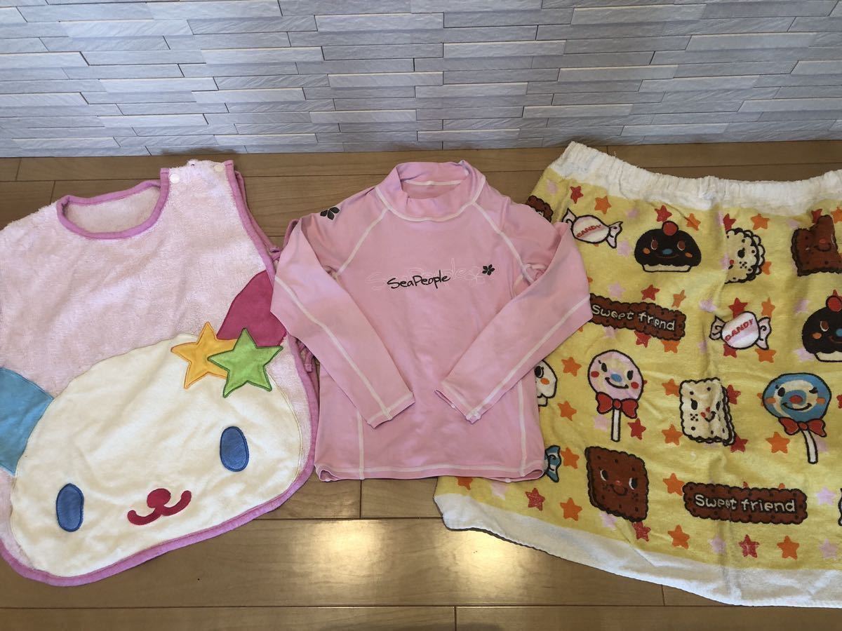 SEA PEOPLE ラッシュガード★巻きタオルとスリーパーベストもセットで!拍卖