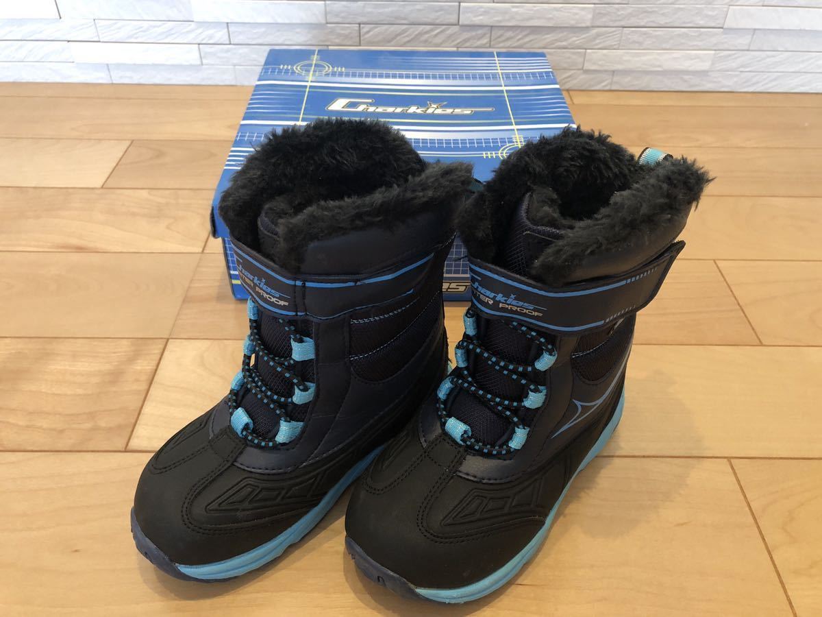 スケッチャーズ スパイク付きスノーブーツ 18センチ拍卖