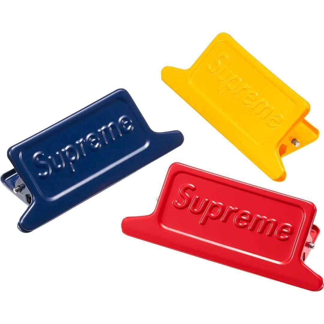 【新品】【3個セット】 23SS 新品 Supreme シュプリーム DULTON SMALL CLIP SET of 3 ダルトン クリップ 小物 アクセサリー 即決早い者勝ち拍卖