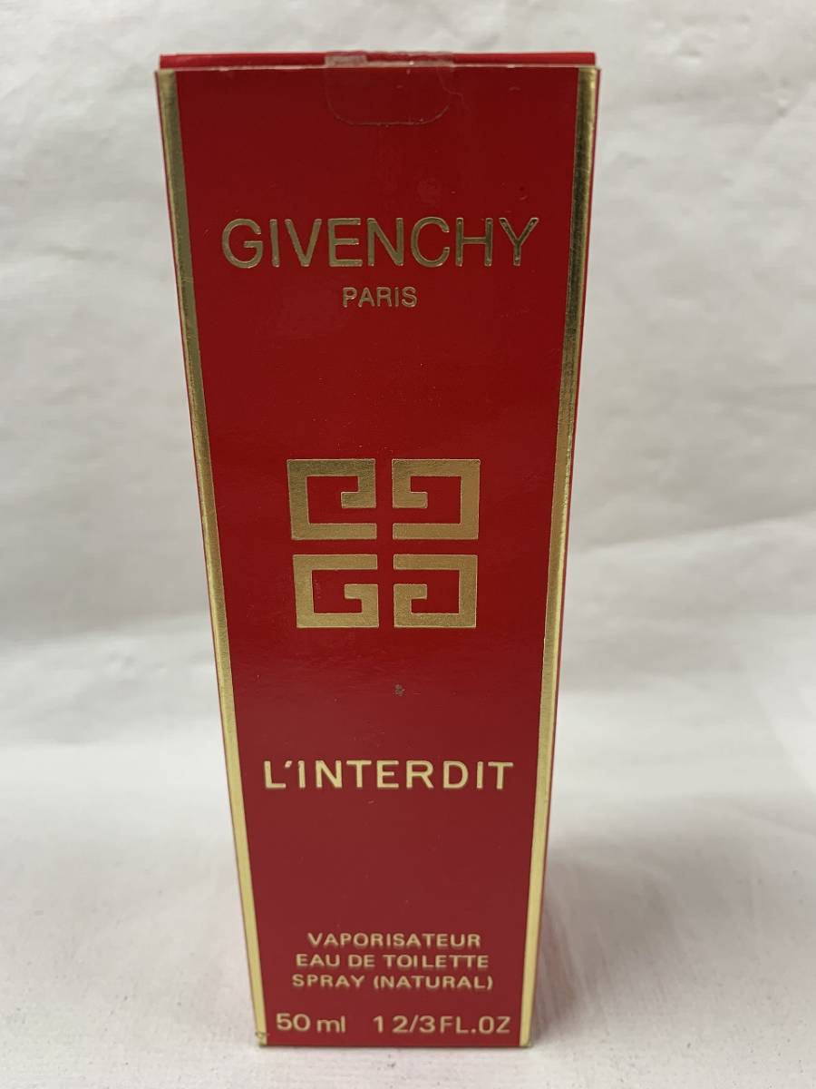 GIVENCHY ジバンシー L’INTERDIT ランテルディ オーデトワレ 香水 元箱付き②拍卖