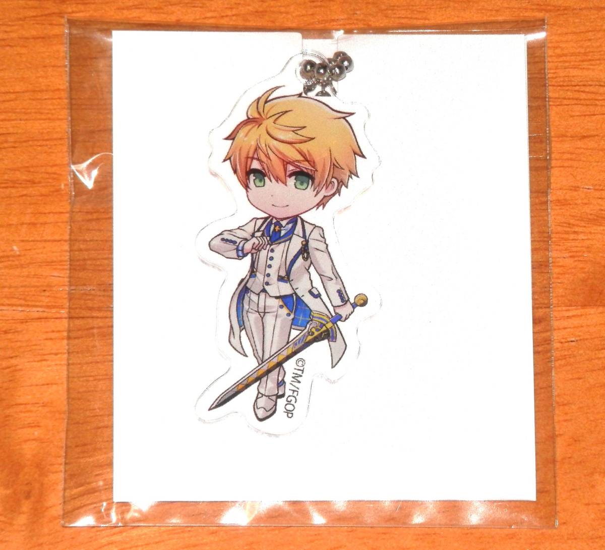 ■Fate/Grand order FGO カルデアボーイズコレクション CBCカフェ 限定 アクリルキーホルダー アーサー・ペンドラゴン プロトタイプ拍卖