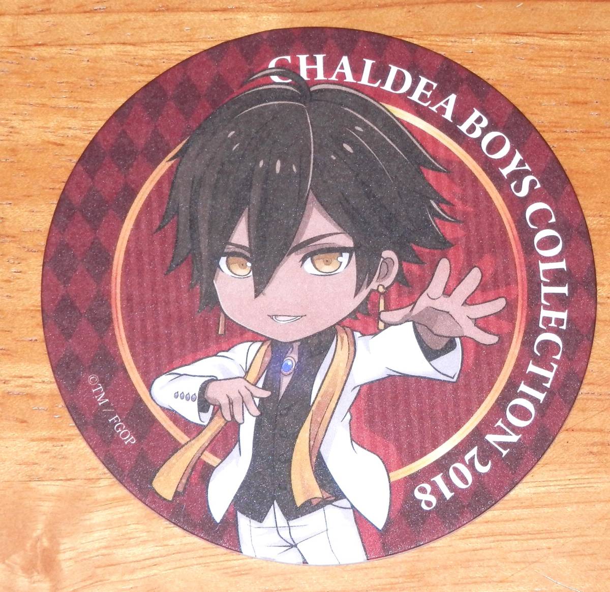 ■Fate/Grand order FGO カルデアボーイズコレクション アフターパーティー CBCカフェ コースター オジマンディアス拍卖