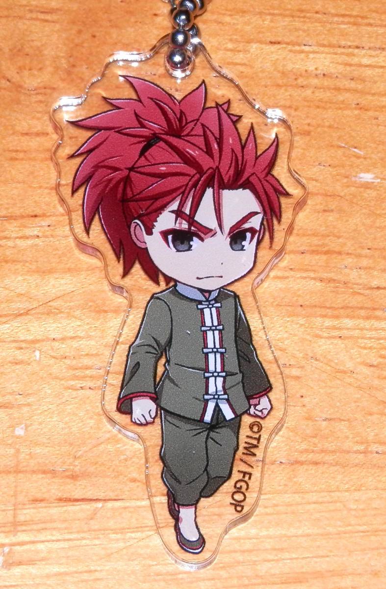 ■Fate/Grand order FGO カルデアボーイズコレクション アフターパーティー CBCカフェ アクリルキーホルダー 李書文拍卖