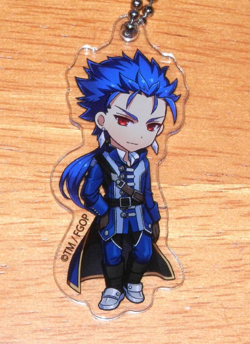■Fate/Grand order FGO カルデアボーイズコレクション アフターパーティー CBCカフェ アクリルキーホルダー ランサー クーフーリン拍卖