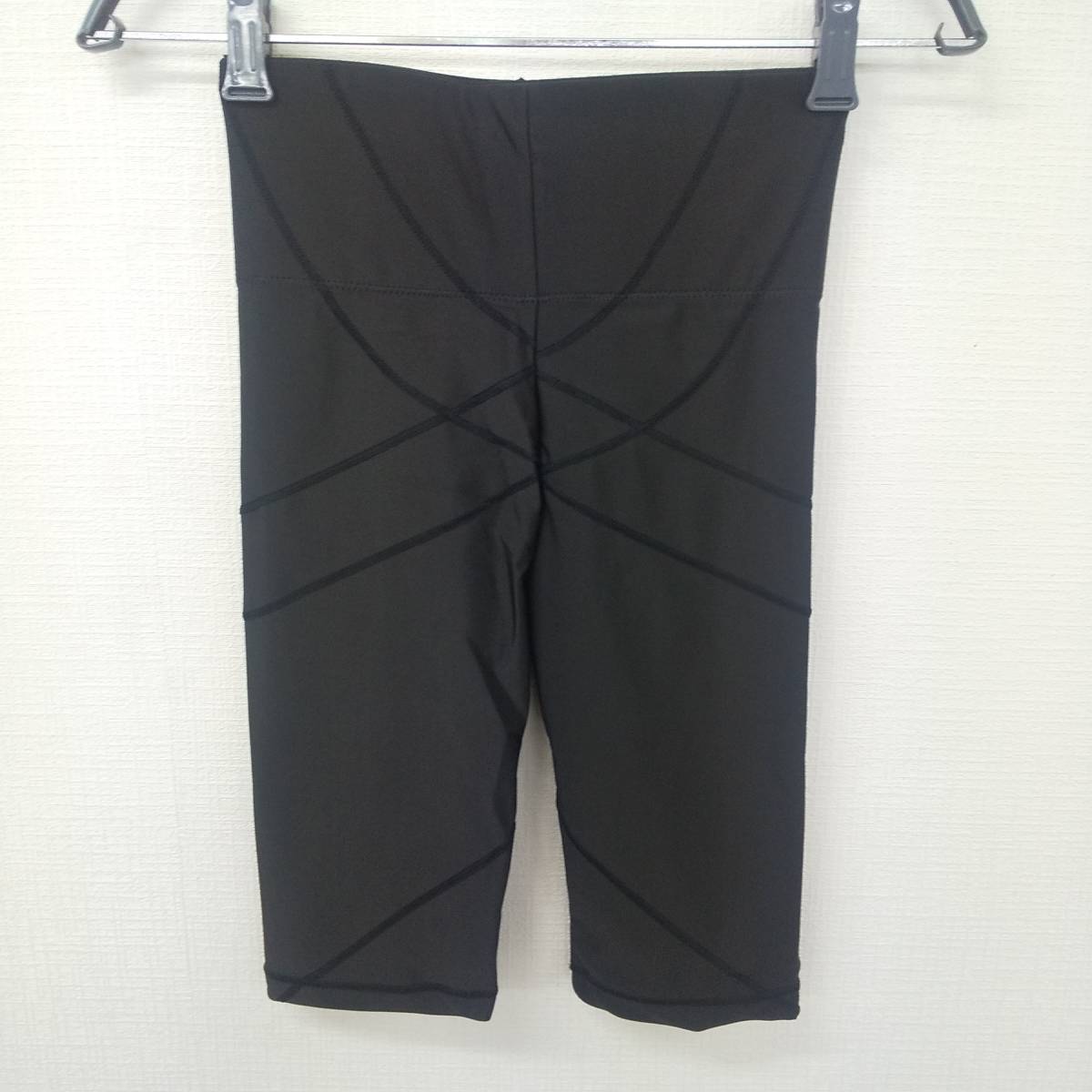 88-00804 送料無料 【アウトレット品】 Draina Shape 補正ガードル 着圧スパッツ レディース Mサイズ ブラック拍卖