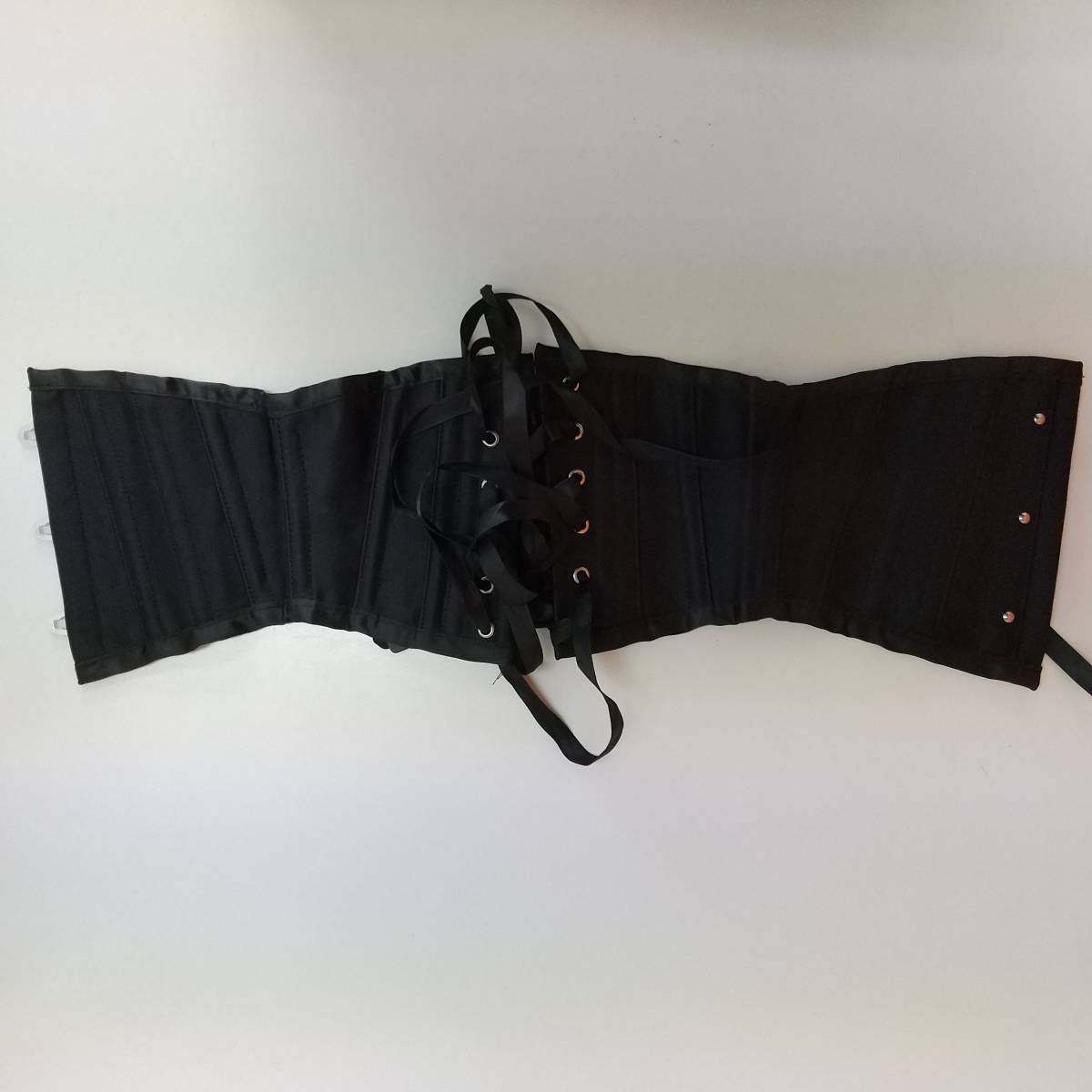 88-00852 送料無料 【アウトレット品】 Burvogue コルセット ウエストニッパー レディース XXSサイズ ブラック拍卖