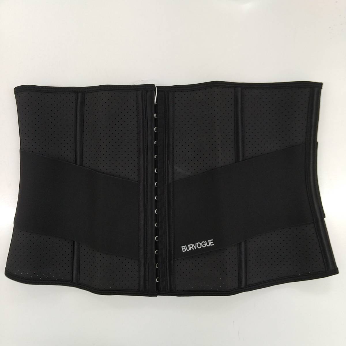 88-00888 送料無料 【アウトレット品】 Burvogue ウエストニッパー コルセット レディース XLサイズ ブラック拍卖