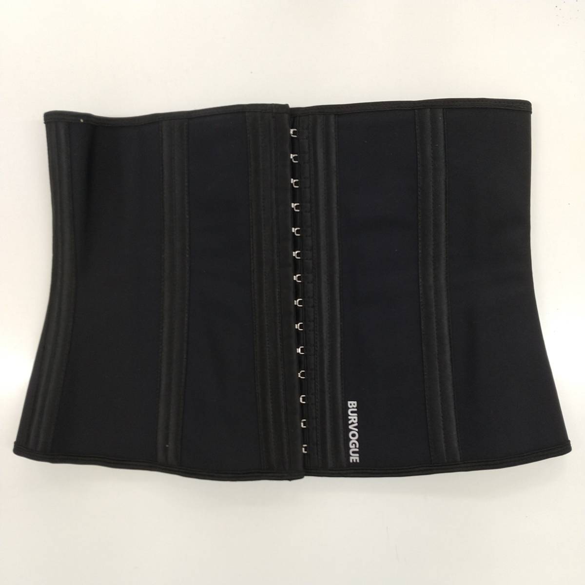 88-00889 送料無料 【アウトレット品】 Burvogue ウエストニッパー コルセット レディース Mサイズ ブラック拍卖