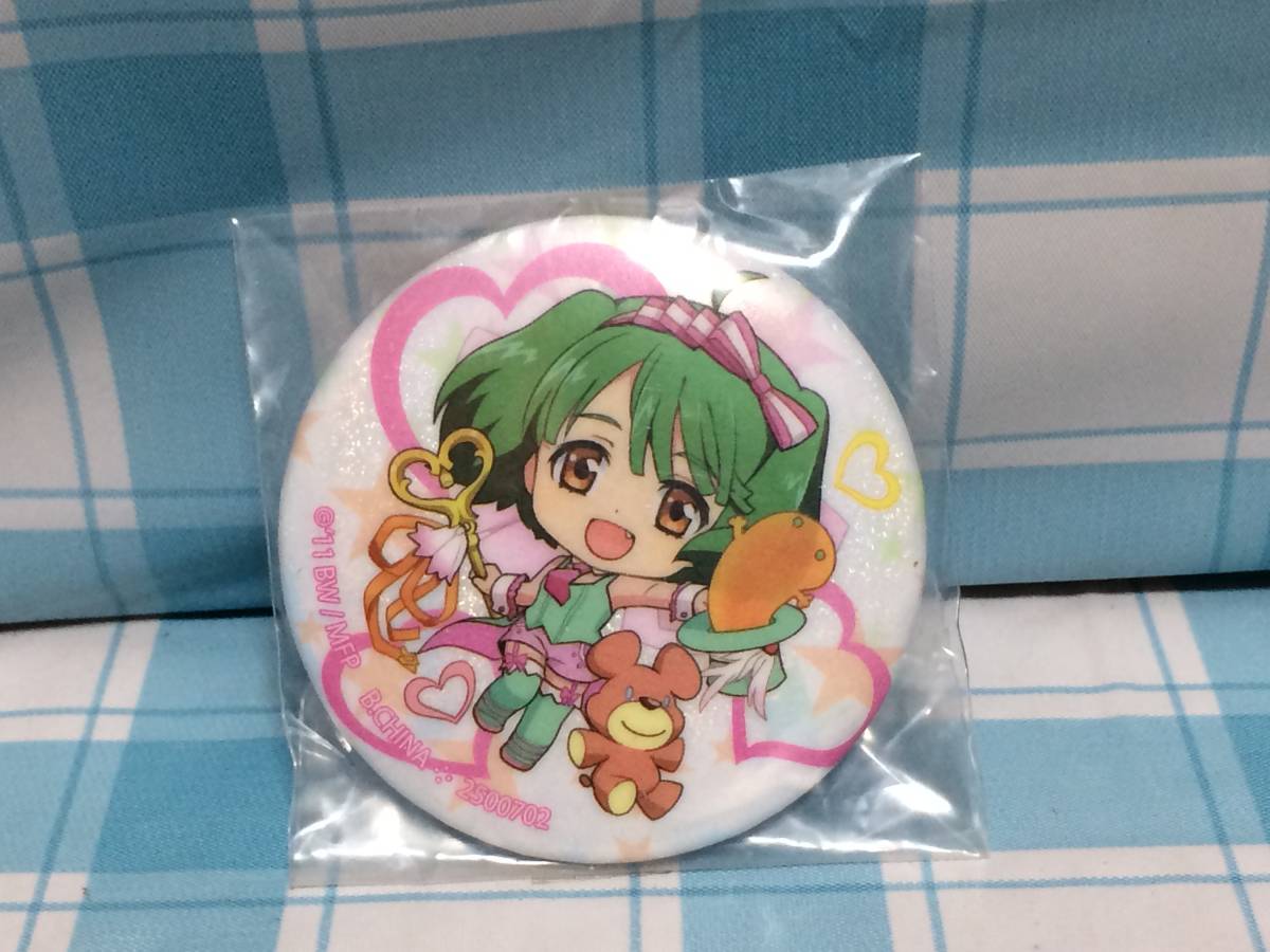 バンダイ BANDAI マクロスF あそーと ガシャポンくじ C賞 ランカ・リー 缶バッジ デフォルメ キラキラ ラメ缶バッジ拍卖