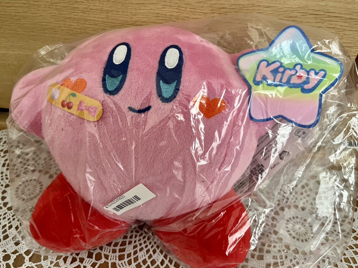星のカービィ Kirby×monet ぬいぐるみ POWER UP にっこり 新品タグ付き 非売品 プライズ レア拍卖