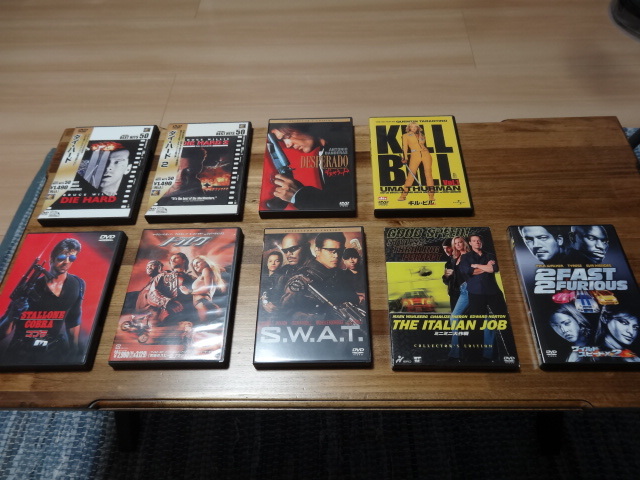 【即決】洋画 アクション映画 DVD 9枚セット拍卖