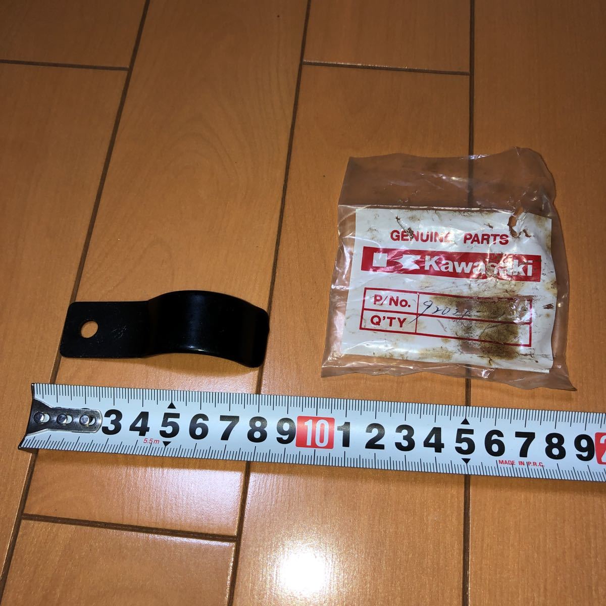 車種不明 純正 未使用 ステー ヒンジ 金具 ブラケット ストック ベース KAWASAKI カワサキ拍卖