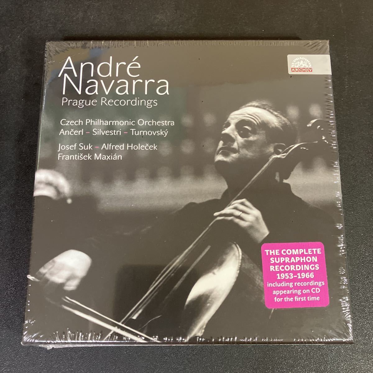 23-6-30 ☆送料無料☆ 未開封『Andre Navarra : Prague Recordings 』(5枚組CD) アンドレ・ナヴァラ拍卖