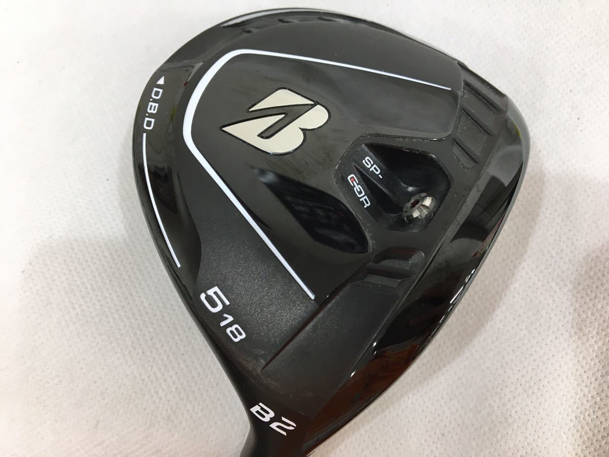 本州のみ送料無料【即決価格】FW ブリヂストン B2 / AiR Speeder BS for Wood / 18度:硬さ-:長さ42.75in:D-2:300g / カバーなし拍卖