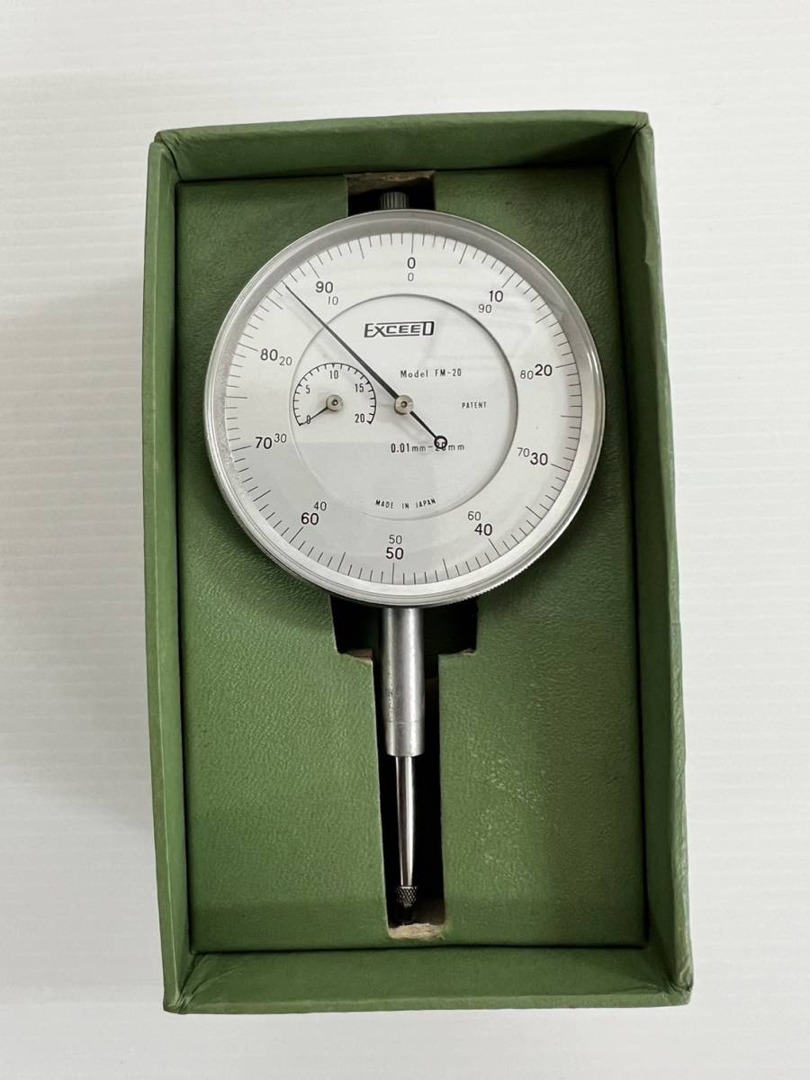 (JT2306) EXCEED ダイヤルゲージ FM-20 中古拍卖