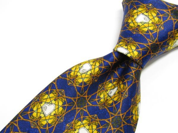 Christian Lacloix(クリスチャンラクロワ) シルクネクタイ アート柄 ITALY 製 839537C421R10B拍卖